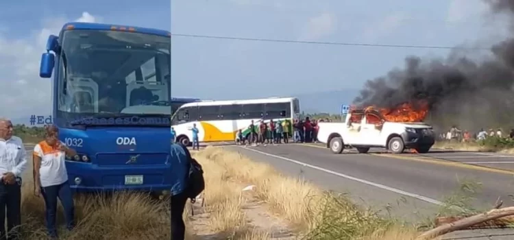 Bloqueo en Oaxaca deja varados a más de 30 turistas franceses