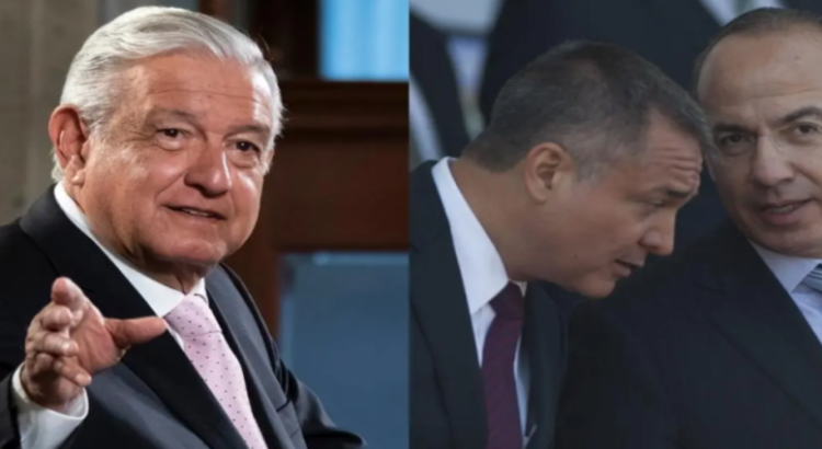 AMLO se burla del intento de Calderón por deslindarse del caso de García Luna