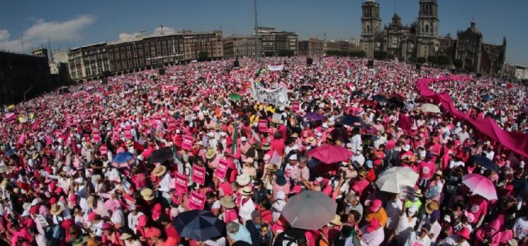 Se llenó el Zócalo