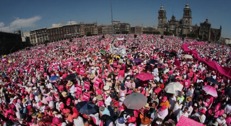 Se llenó el Zócalo