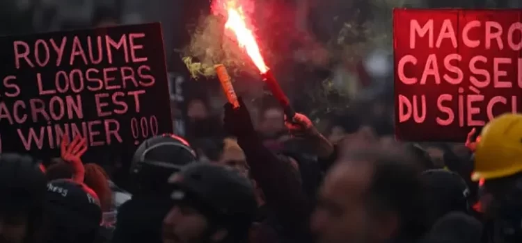 Intensifican sindicatos la toma de calles en Francia