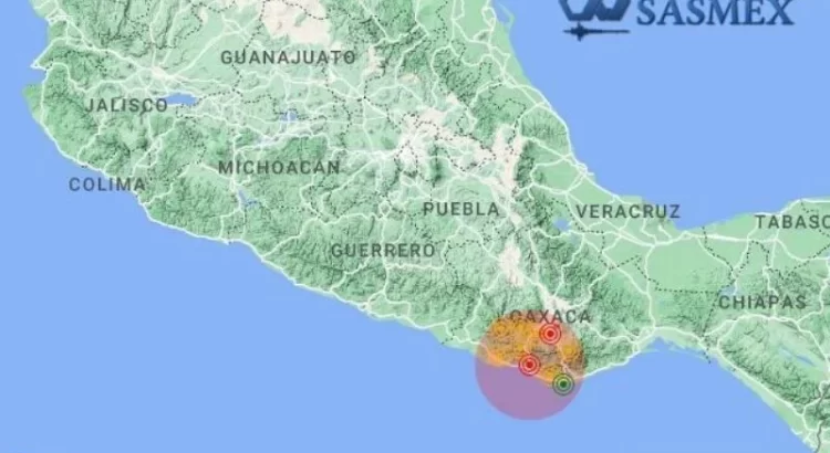 Gobierno de Oaxaca descarta daños por el sismo 5.5 grados con epicentro en Puerto Escondido