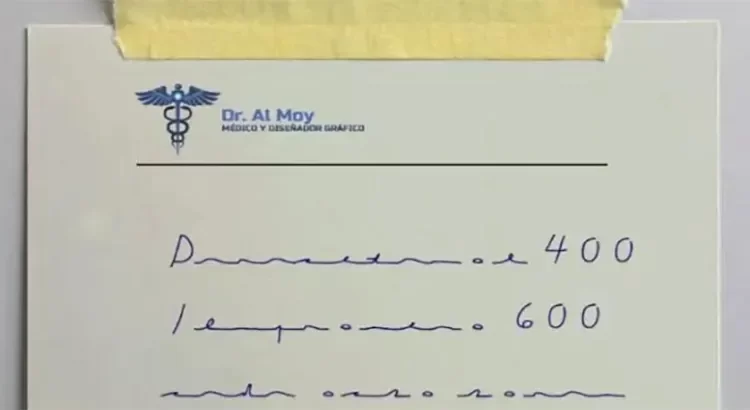 Crean una tipografía inspirada en la letra de los médicos Crean una tipografía inspirada en la letra de los médicos