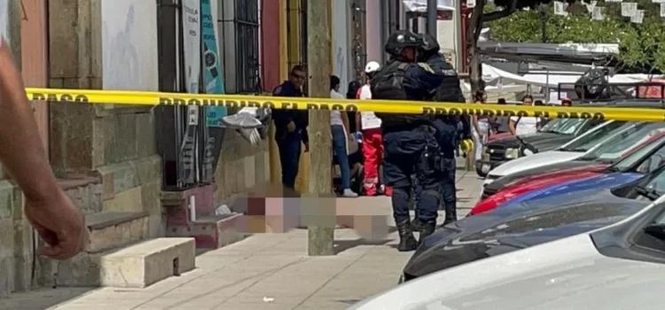 Asesinan a turista en Centro Histórico de Oaxaca durante la Guelaguetza