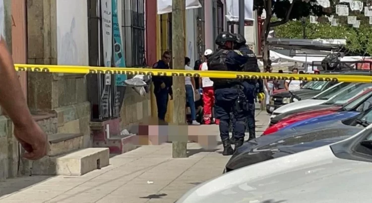 Asesinan a turista en Centro Histórico de Oaxaca durante la Guelaguetza