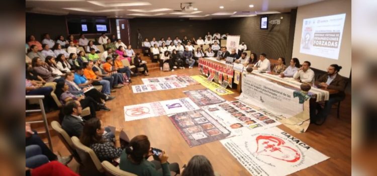 Anuncian reconstrucción del Sistema Estatal de Búsqueda en Oaxaca