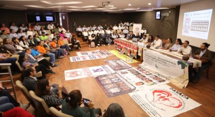 Anuncian reconstrucción del Sistema Estatal de Búsqueda en Oaxaca