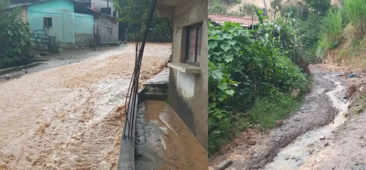 Lluvias dejan incomunicado a habitantes de Santiago Atitlán, Oaxaca