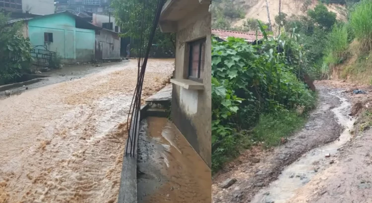 Lluvias dejan incomunicado a habitantes de Santiago Atitlán, Oaxaca