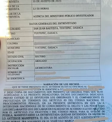 Empresario de Tuxtepec, Oaxaca sufrió un secuestro exprés en la autopista Orizaba – Puebla