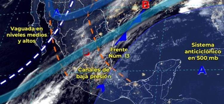 Alertan por descenso de la temperatura en Oaxaca por paso del frente frío número 13