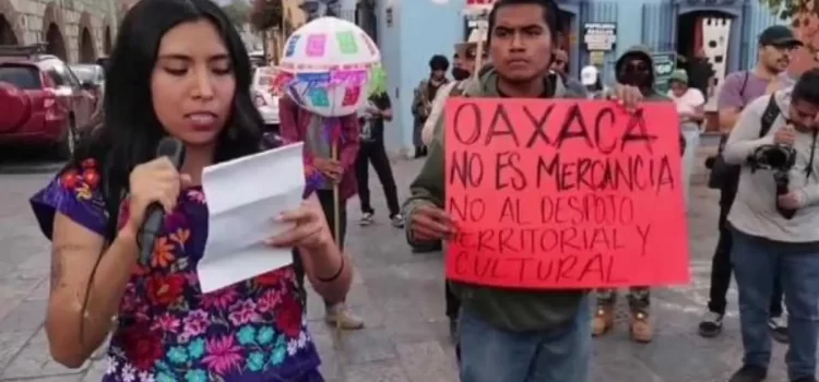 Detienen a activistas tras marcha contra la gentrificación en Oaxaca