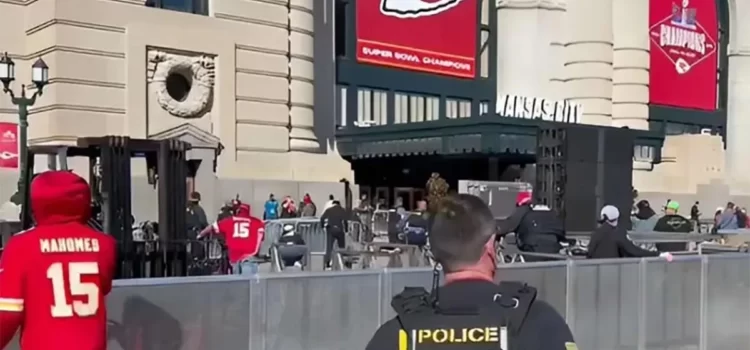 Tiroteo durante los festejos de los «Chiefs» de Kansas City