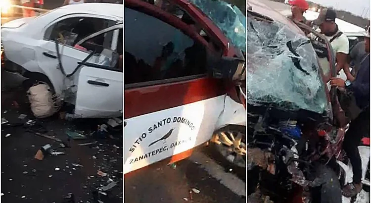 Mueren 3 migrantes en accidente carretero en Oaxaca