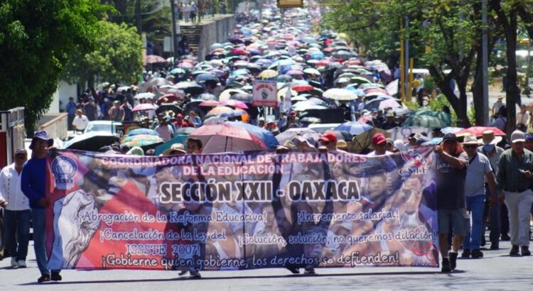 Desde Oaxaca, Sección 22 del SNTE rechaza designación de Mario Delgado como secretario de Educación