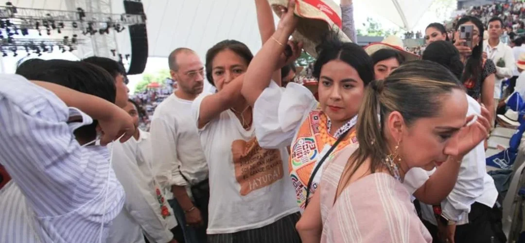 Defensores indígenas y artistas repudian violencia del gobierno de Oaxaca contra Ángeles Cruz