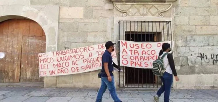 Extrabajadores del MACO acusan trato discriminatorio y revictimización de la Seculta Oaxaca