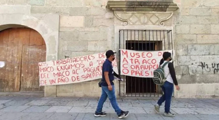 Extrabajadores del MACO acusan trato discriminatorio y revictimización de la Seculta Oaxaca