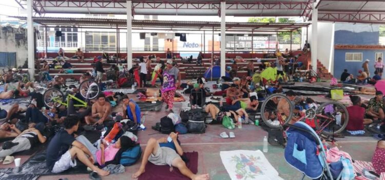 Llega a Oaxaca nueva caravana con más de mil migrantes