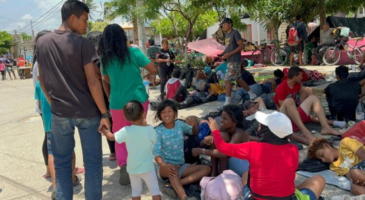 Avanzan 2 mil migrantes por Oaxaca