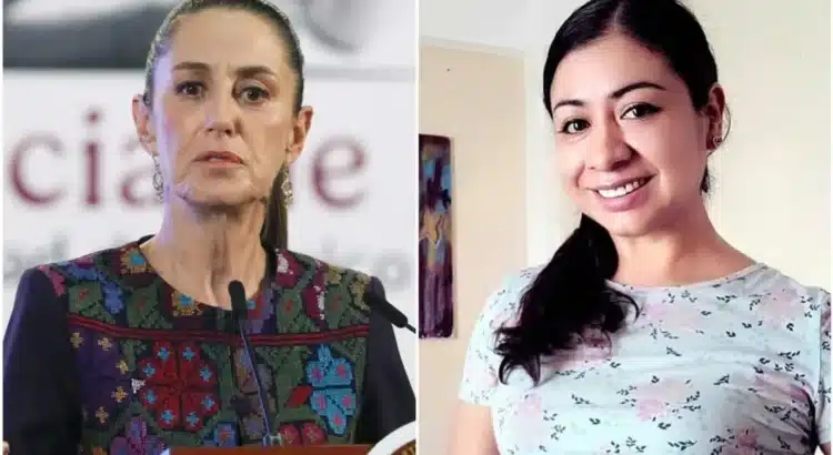 Afirma Sheinbaum que se trabaja en búsqueda de la activista Sandra Domínguez, desaparecida en Oaxaca