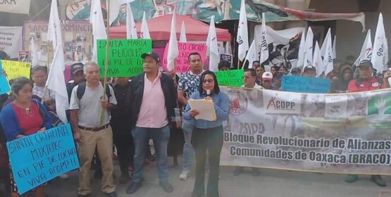 Comunidades de Oaxaca anuncian plantón frente al Palacio de Gobierno para exigir atención de Jara