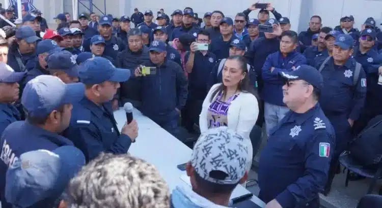 Elementos de la Policía Estatal en Oaxaca inician paro laboral ante despido de 200 elementos
