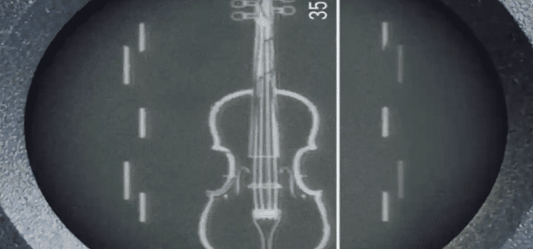 Crean violín microscópico … más delgado que un cabello humano