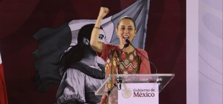 “El periodo de mayor desigualdad en México fue con el ‘espurio’ Calderón”, dice Sheinbaum desde Oaxaca