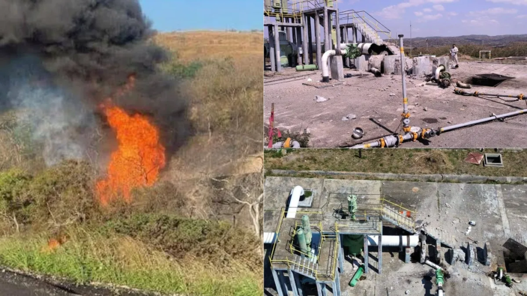 Explosión en ducto de Pemex deja tres muertos y seis heridos en Oaxaca